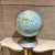 Blue 1990s Nystrom Sculptural Raised Relief World Globe For Sale - Image 8 of 8