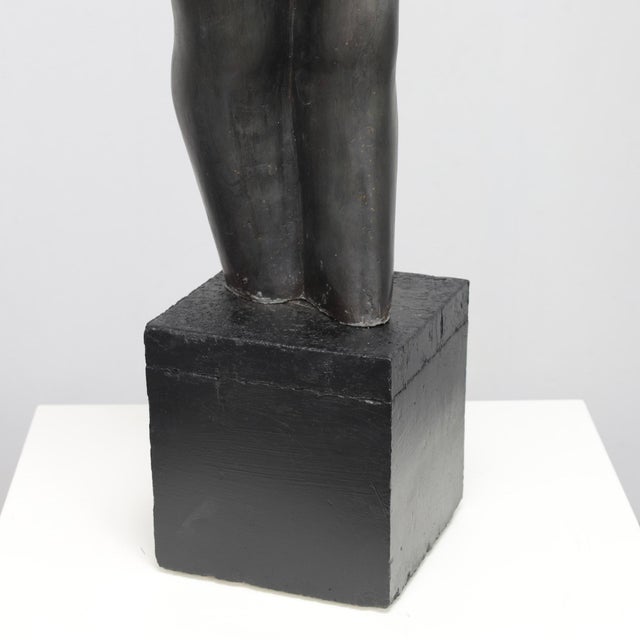 Francine Govers, Nude Female Torso, 1990s, Bronze & Stone For Sale - Image 11 of 12