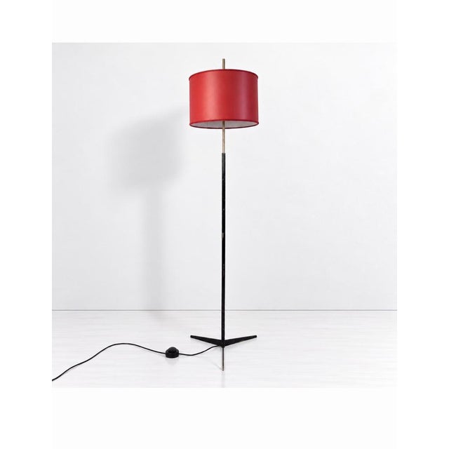 Floor Lamp with Telescopic Tripod Base by Giuseppe Ostuni for Oluce, 1960s For Sale - Image 13 of 13