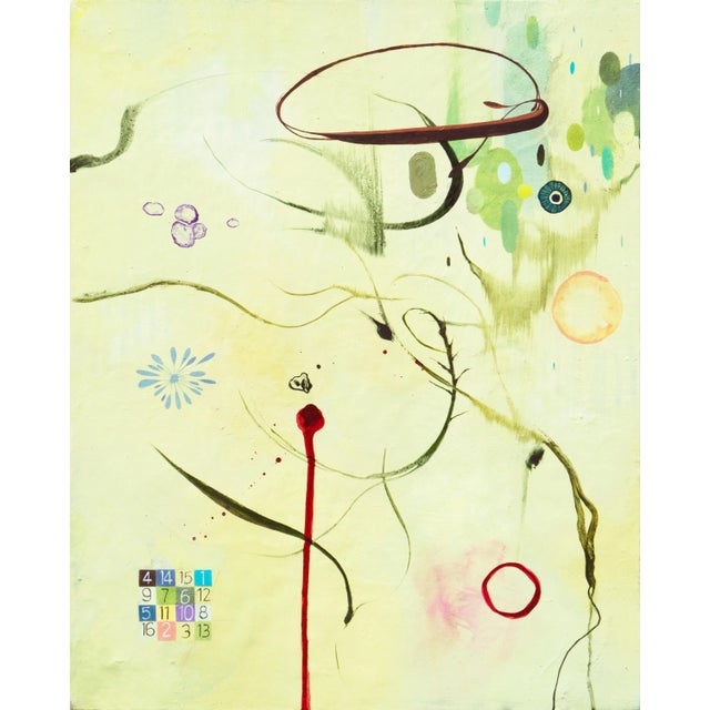 'Abstract With Wiccan and Tarot Symbols' by Holly Blake, 2016; San Francisco Art Institute For Sale