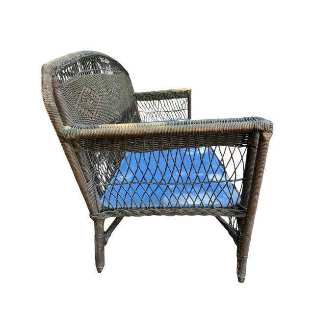 Wicker Settee 1930's For Sale - Image 10 of 12