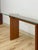 Vintage MCM Danish Teak Puzzle Console Table, Glass Top Mid Century, Entry Table, Danish Modern Sofa Table For Sale - Image 15 of 17