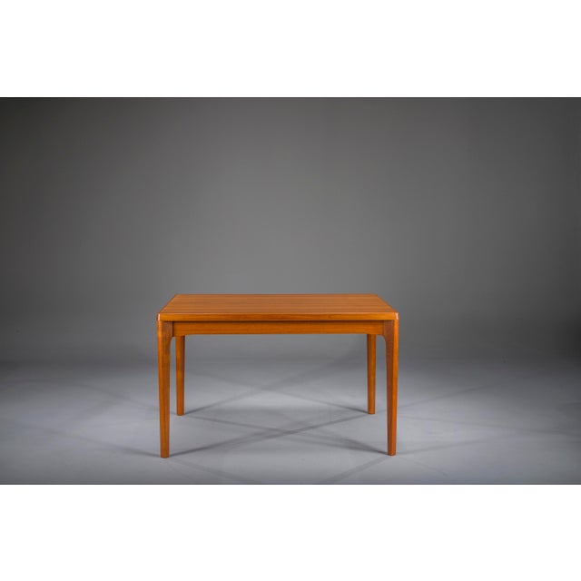 Extendable Teak Dining Table by Henning Kjaernulf for Vejle Stole & Møbelfabrik For Sale - Image 10 of 10