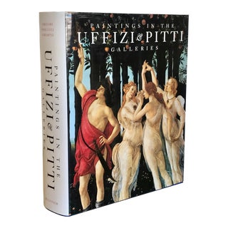 1990s “Paintings of the Uffizi and Pitti Galleries” Hardcover Book With Dust Jacket For Sale