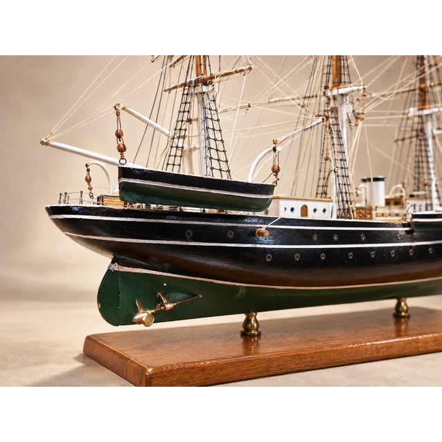 Mid 20th Century Handmade Seven Seas / Abraham Rydberg Ship Model by Milton I. Sachs For Sale - Image 9 of 9