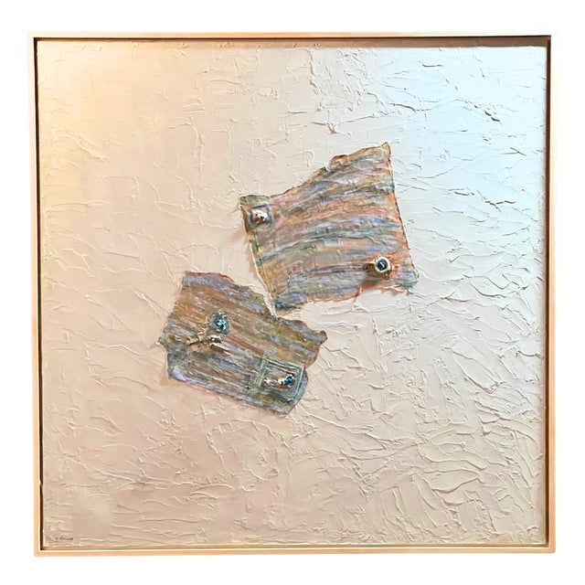 Elena Camacho, Dancing II, Mixed Media, Framed For Sale