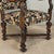 19th Century French Renaissance Revival Hand Carved Oak Armchair For Sale - Image 14 of 17