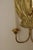 Swedish Art Nouveau Style Brass Double Arm Sconces, Set of 2 For Sale - Image 10 of 17