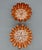 Late 20th Century Vintage Copper Molds, Similar Pair — Scalloped Flower Design For Sale - Image 5 of 6