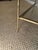 Faux Bamboo Brass & Glass table For Sale - Image 12 of 12