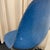 Mid 20th Century Pair of Eames for Herman Miller Blue Fiberglass Rolling Chairs For Sale - Image 5 of 8