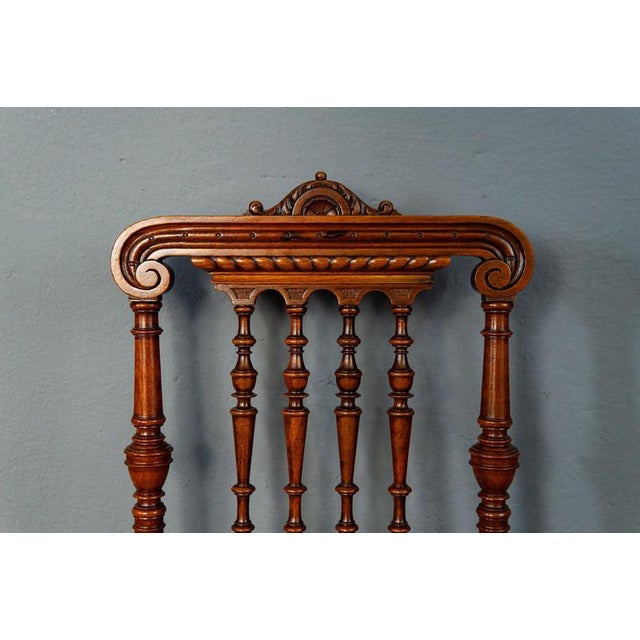 Wilhelminian Walnut Chairs, Set of 4 For Sale - Image 11 of 16