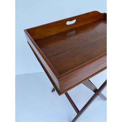 19th-Century Butlers Tray Table For Sale - Image 4 of 8