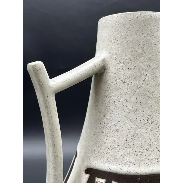 Ceramic Vase with Handle by Egon Klein for Jopeko, 1950s For Sale - Image 12 of 13