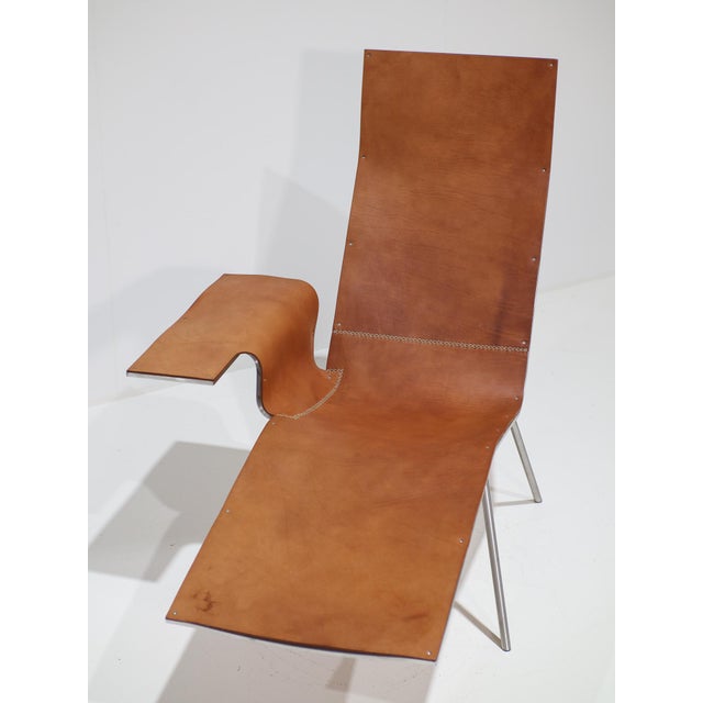 Leather LL04 Lounge Chair by Maarten Van Severen for Pastoe, 2000s For Sale - Image 11 of 18