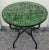 Metal 32" Tamegrout Green Moroccan Mosaic Table For Sale - Image 7 of 7