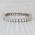 Metal 4.70ctw Diamond Tennis Bracelet Platinum 7" 5.2mm For Sale - Image 7 of 7