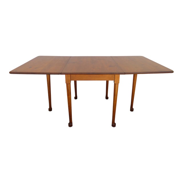 Vintage Pine Gateleg Dropleaf Dining Table Chairish