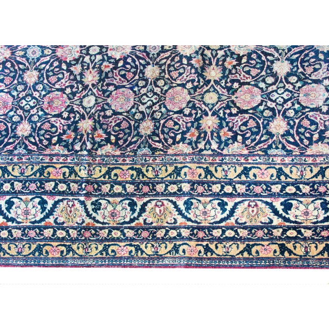 Persian Early 20th Century Persian Lavar Kirman Rug For Sale - Image 3 of 14