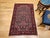 Red Vintage Persian Malayer Area Rug, Hand-Knotted Wool, Geometric Pattern, 3x5, Ivory & Red For Sale - Image 8 of 13