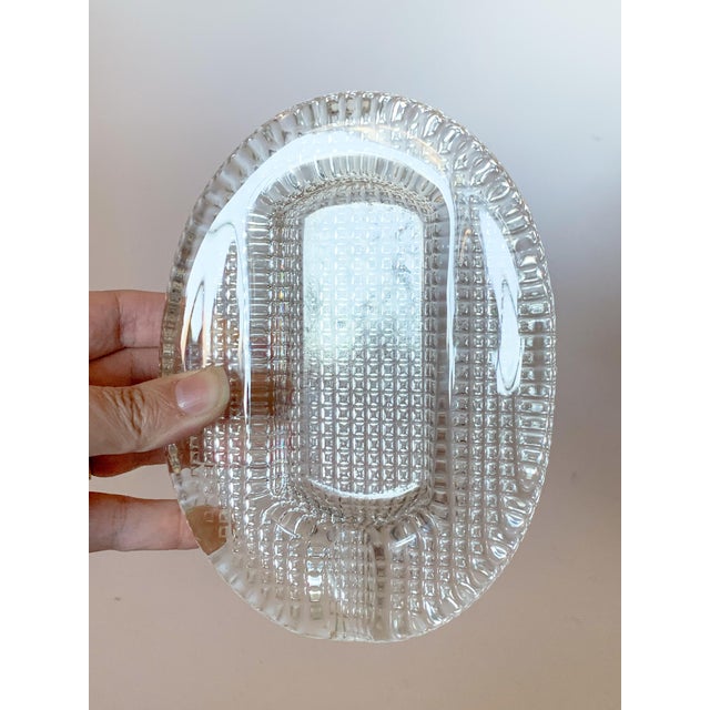 1960s Italian Glass Ashtray Catchall For Sale - Image 9 of 10