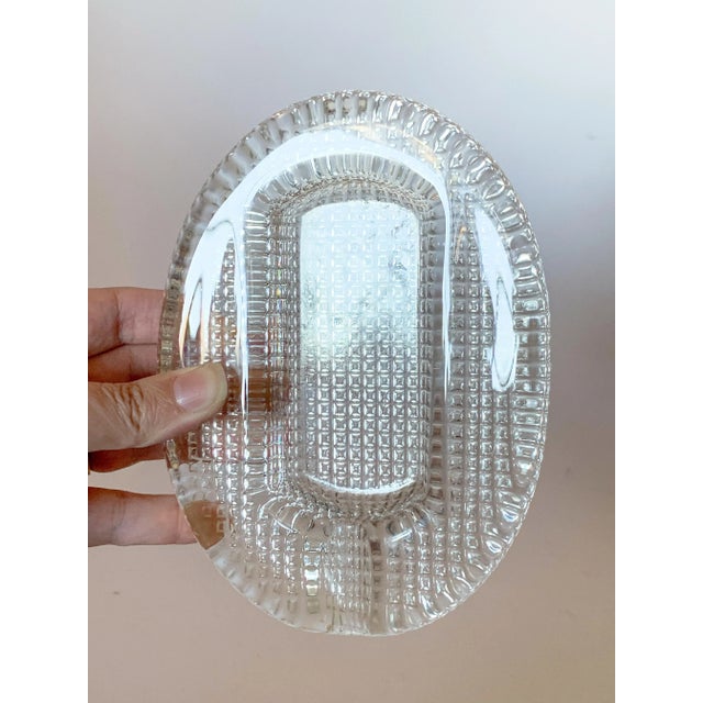 1960s Textured Italian Glass Ashtray Catchall For Sale - Image 9 of 10