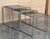 Cantilevered Chrome & Glass Nesting Tables with Fume Glasses, 1960s, Set of 3 For Sale - Image 9 of 11