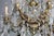 1930s French Bronze Dore' Crystal Chandelier For Sale - Image 4 of 17