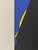 Blue Emmanuel Araujo "Bourges" Contemporary Blue, Yellow & Black Geometric Abstract Painting, 2018 For Sale - Image 8 of 10