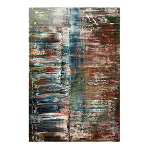 Contemporary Abstract Oil on Linen "Abstract Informal 2023-2104-3" by Robert Niesse