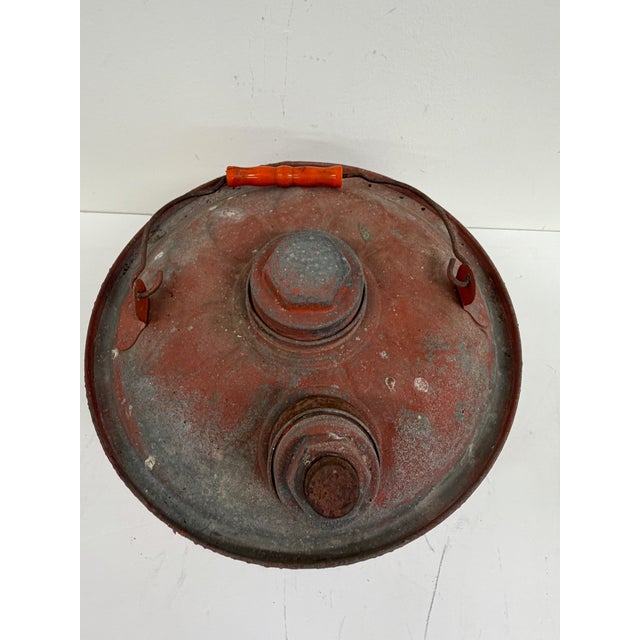 Vintage Galvanized Gasoline Can For Sale - Image 9 of 9