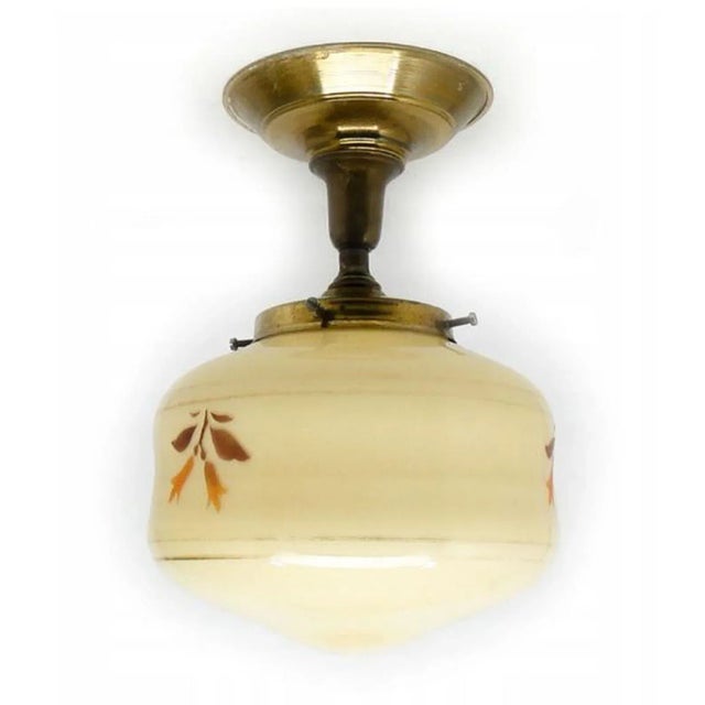 Art Deco Pendant Lamp, Poland, 1950s For Sale - Image 6 of 6