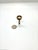 Contemporary Baker Knob Pull Satin Brass For Sale - Image 3 of 5