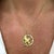 Metal 18k Yellow Gold Diamond “The Original Hunger Games Mockingjay” Pendant Necklace For Sale - Image 7 of 7