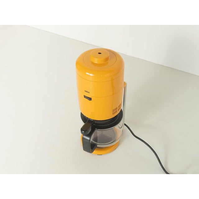 Braun KF 20 Aromaster Coffee Maker, Florian Seiffert iconic design: distinctive tower shape and vibrant red of the 1970s...