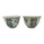 Late 19th Century Chinese Qing Dynasty Wedding Teacups (Double Happiness Pattern) - a Pair For Sale