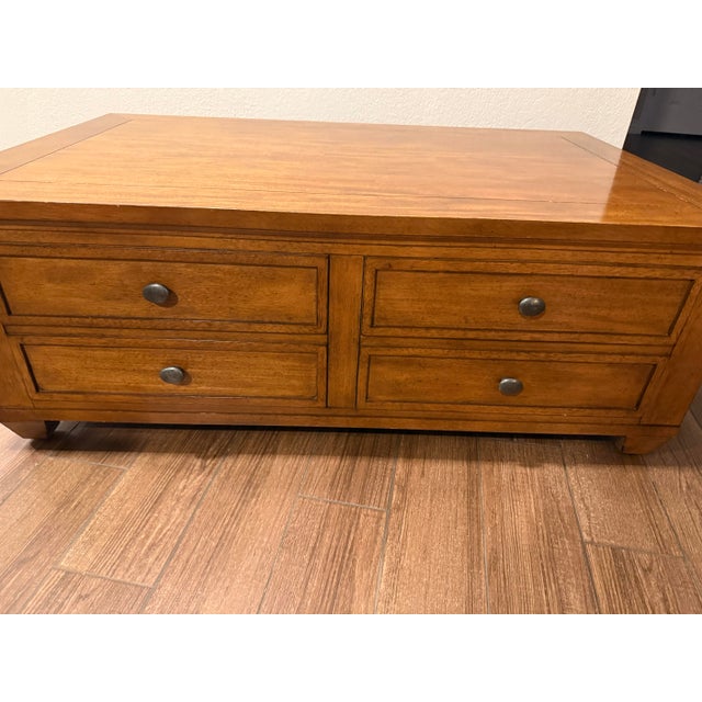 Ethan Allen Map Coffee Table For Sale In Phoenix - Image 6 of 6