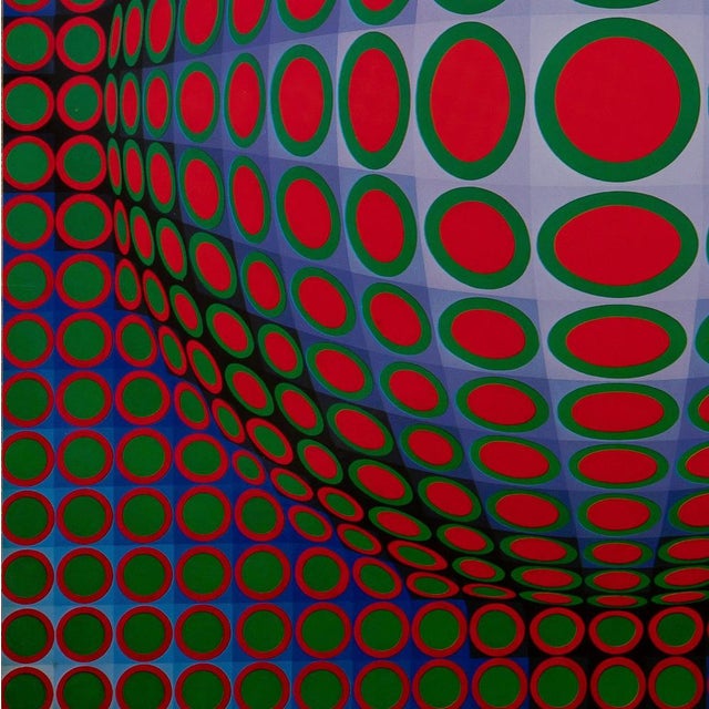 Victor Vasarely, VEGA TEK, Etching For Sale - Image 3 of 6