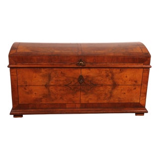 18th Century Walnut and Burl Chest For Sale