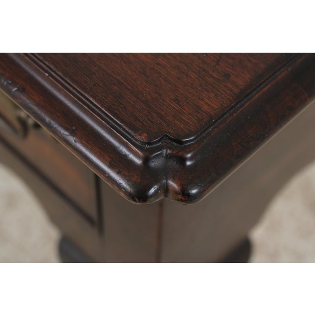 Statton Country Cherry 3 Drawer Dressing Table Lowboy For Sale - Image 10 of 13