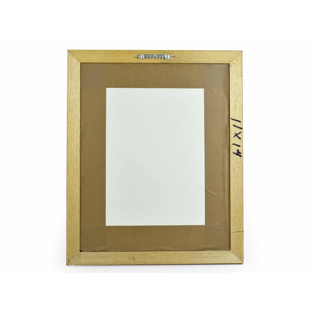 Early 20th Century Victorian Fashion Plate European Periodical Print Framed Reproduction For Sale - Image 10 of 10