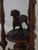 19th Century Pair Victorian Carved Black Forrest Style Deer & Dog Stands For Sale - Image 5 of 14
