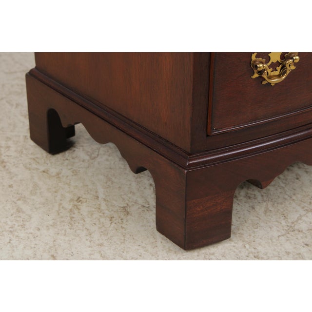 Pair of Gordons Mahogany 4 Drawer Chests Nightstands For Sale - Image 9 of 14