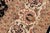 1990s 1990's Floral Pak-Persian Black/Ivory Wool&Silk Rug - 9'9'' X 13'9'' For Sale - Image 5 of 9