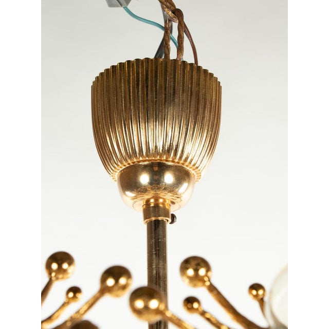 Starburst Pistil Dandelion Ball Pendant Light from Palwa, 1960s For Sale - Image 12 of 13