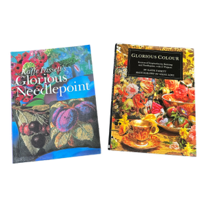 Kaffe Fasset Needlepoint Book Set of 2