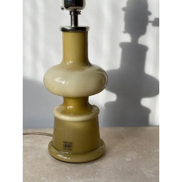 Flygsfors Table Lamp in Organic Form, 1960s For Sale - Image 3 of 6