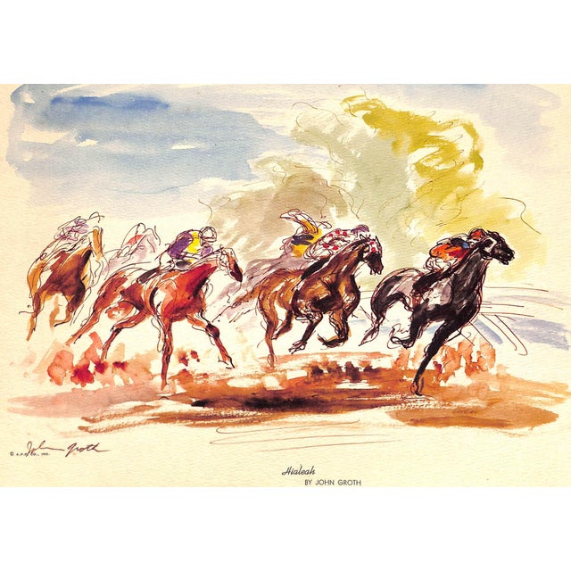 John Groth Publisher: Argosy Picture Publishing Co., Inc 1953 Art Sz: 11"H x 14"W