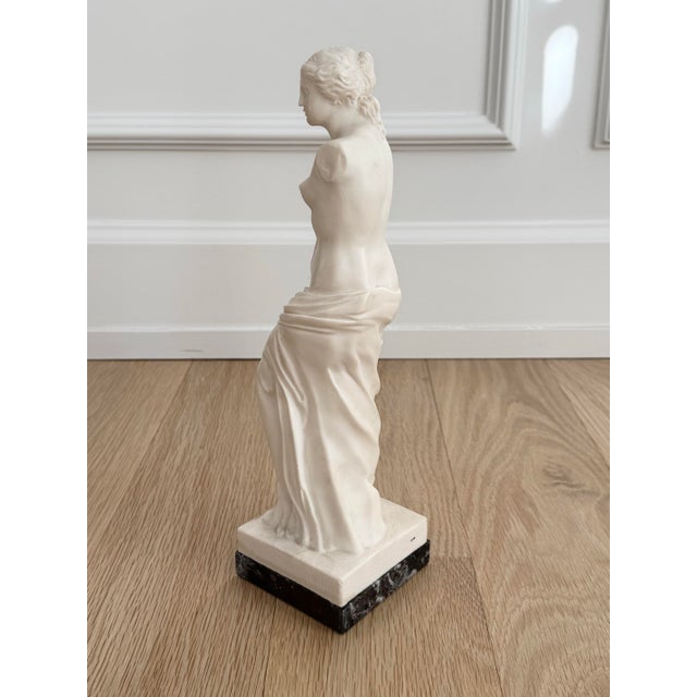 1960s Vintage Venus De Milo Statue on Brecciated Marble Base - 12.5" For Sale - Image 5 of 8