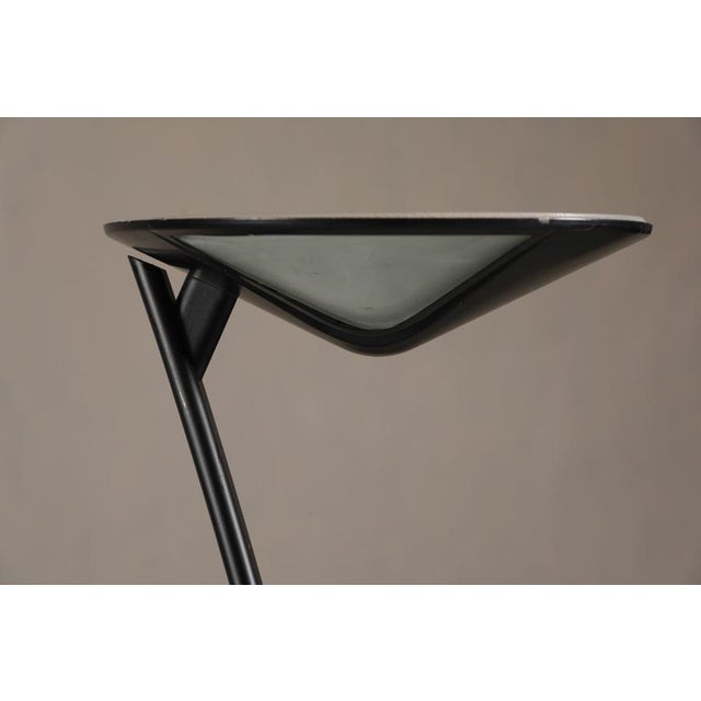Vintage Black Floor Lamp from Relco, Italy, 1970s, in Very Good conditions. Designed 1970 to 1979 Up to 250V (Europe/UK...